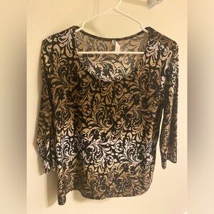 Rue Juju Brown Gradient Long Sleeve